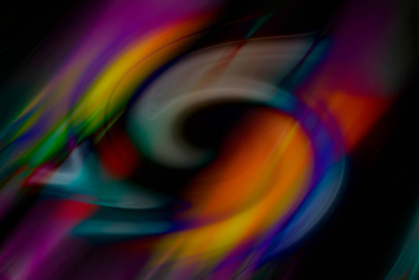 Un fondo multicolor con un diseño de textura y aspecto retro abstracto  - Foto, Imagen