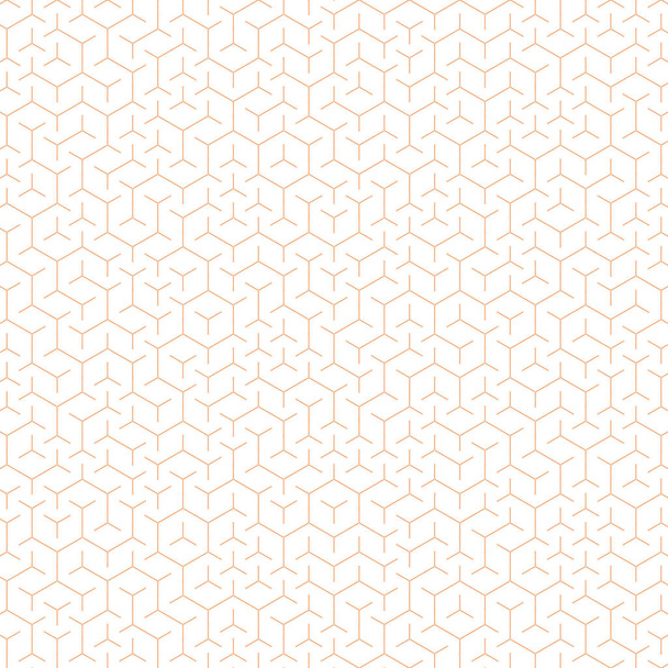  Εξαγωνικός λαβύρινθος μοτίβο αφηρημένη εικόνα - Διάνυσμα, εικόνα