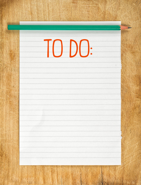 Blank To Do List - Φωτογραφία, εικόνα