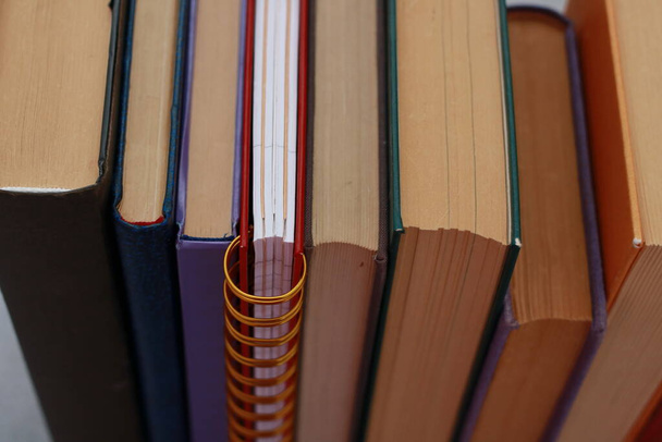stack of books for background, education concept - Foto, Bild