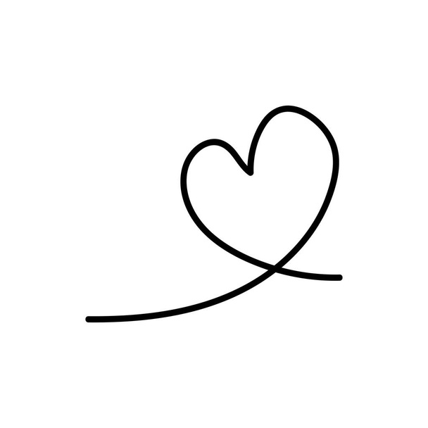 hand drawn lines, line doodle, curve, spiral line - Vector, Image