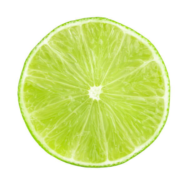 lime slices isolated - Foto, Bild