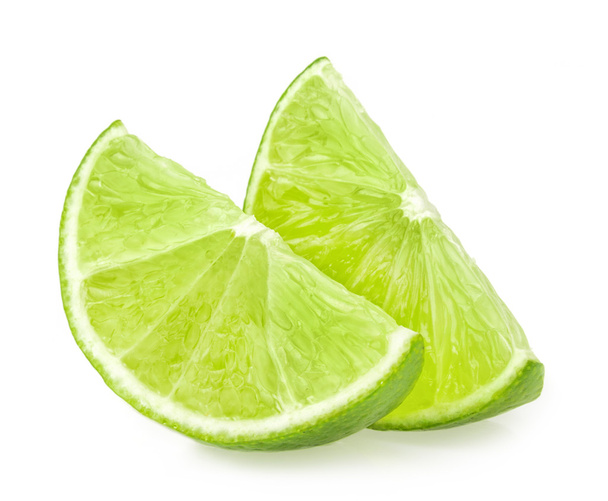 lime slices isolated - Photo, Image