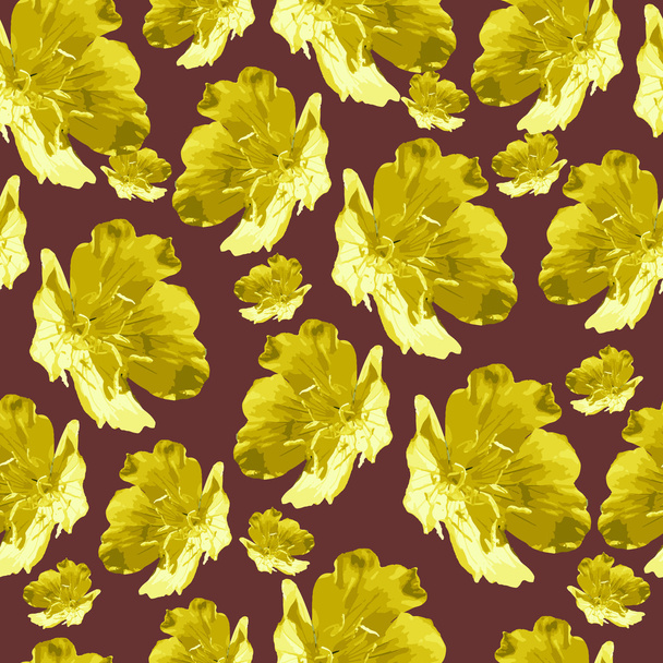 Seamless pattern with flowers - Vetor, Imagem