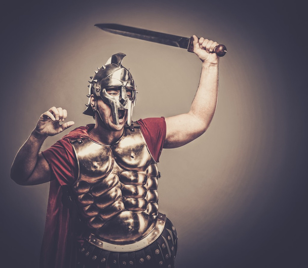 Legionary soldier ready for a war - Photo, Image