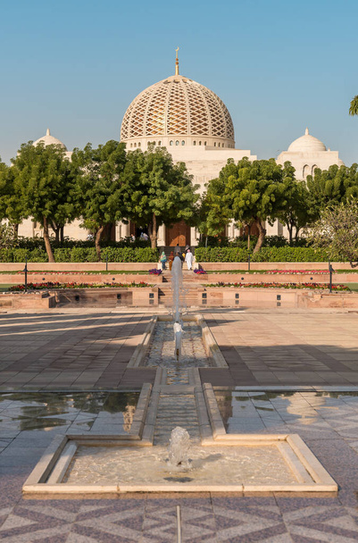 オマーン,オマーンのスルタン・カブース大モスク - 写真・画像