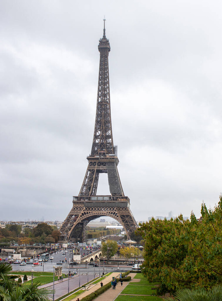 Tour Eiffel, symbole de Paris. Voyage romantique Contexte. - Photo, image