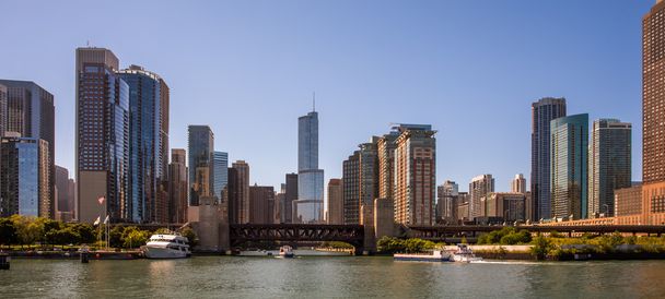 Chicago Panorama panorama - Fotografie, Obrázek