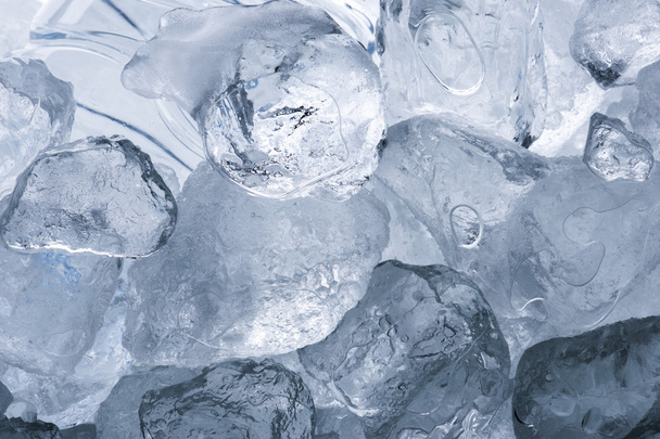 Cubi di ghiaccio mucchio
 - Foto, immagini