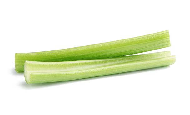 Sticks of fresh celery isolated on white background - Photo, Image