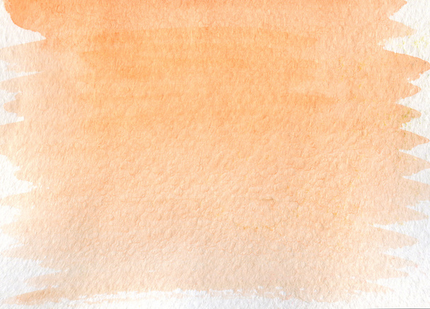Abstract orange watercolor background. - Photo, Image