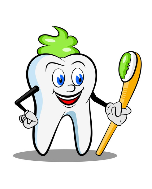Cartoon tooth - Photo, Image