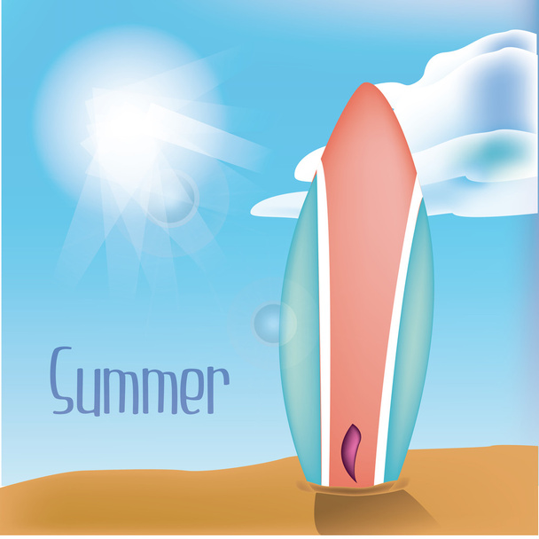 summer backgrounds - Vector, afbeelding