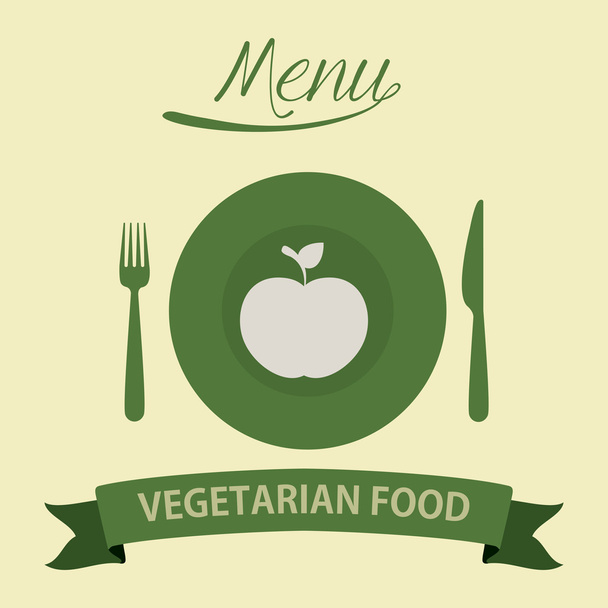 Food design, vector illustration. - Διάνυσμα, εικόνα