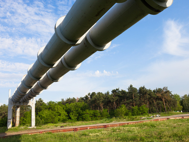 Section surélevée des pipelines - Photo, image