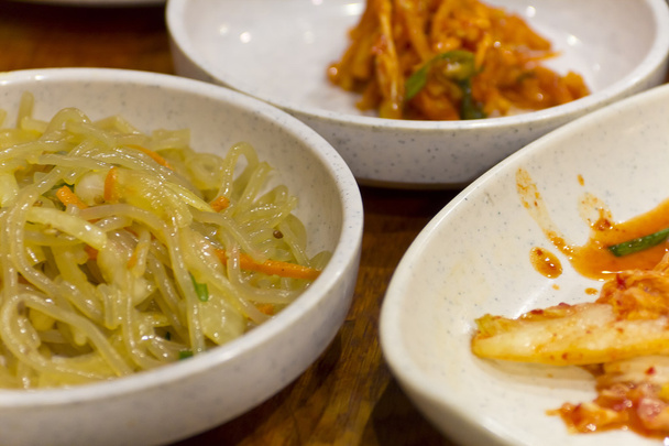Japchae chap chae Korean Glass Noodles - Photo, Image