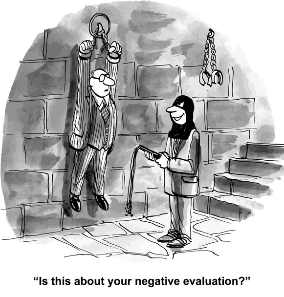 Negative evaluation - Vector, Image