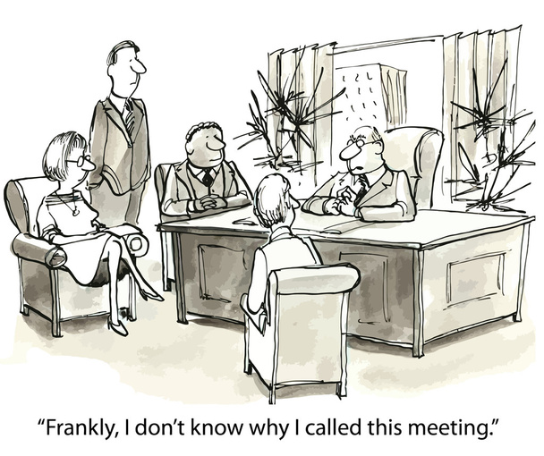 Reunião no chefe
 - Vetor, Imagem