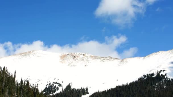 Gyönyörű természet, a Ski resort, Colorado - Felvétel, videó