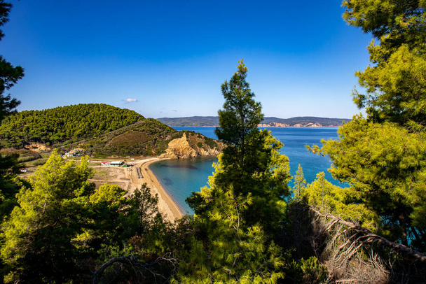 Piękne miejsca na wyspie Skiathos, Grecja - Zdjęcie, obraz