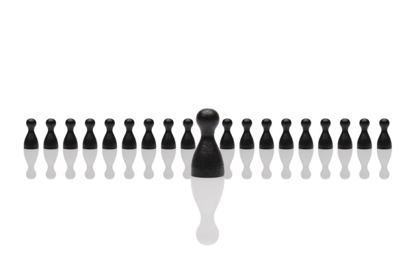 Лідер бізнес-концепції крок вперед група малий чорний
 - Фото, зображення