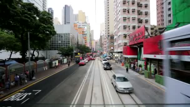 hong kong vista da cidade - Filmagem, Vídeo