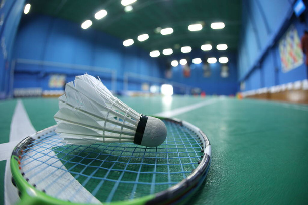 Interior of a Badminton court - Photo, Image