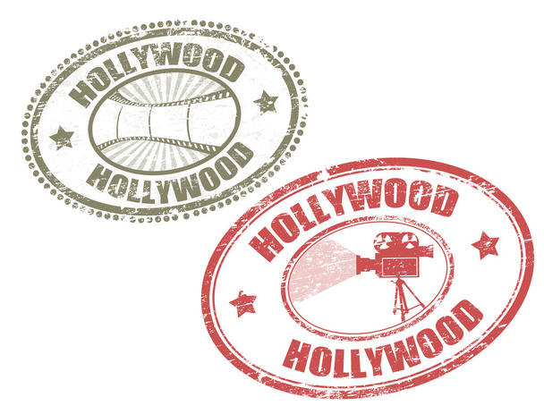 Hollywood stempels - Vector, afbeelding