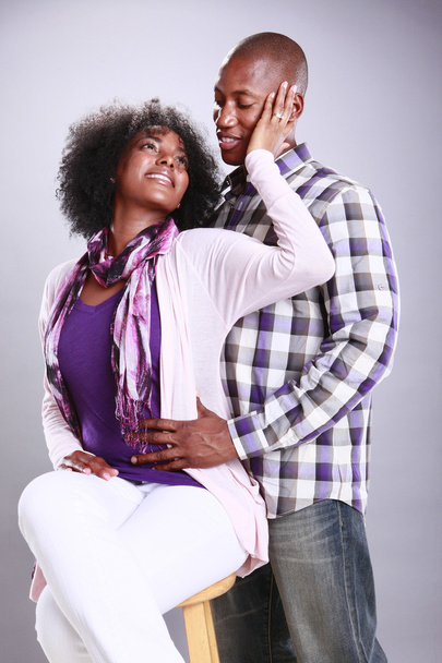 Young African American couple - Foto, immagini