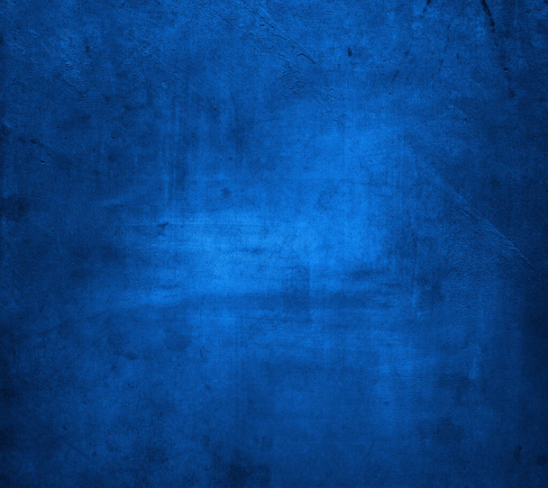 Primo piano del backgroun in cemento strutturato blu - Foto, immagini