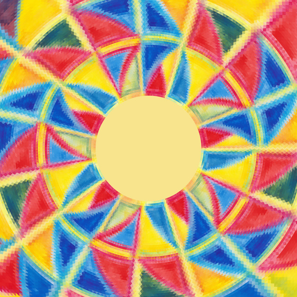 abstrakter Mosaik-Hintergrund - Vektor, Bild