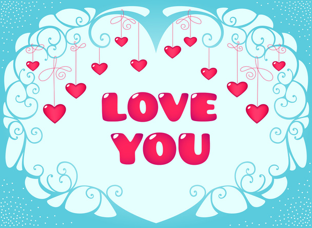 Valentines Day Hearts - Vector, Image