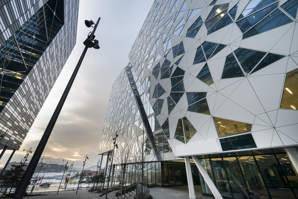 Modern buildings architecture in Oslo - Foto, Imagem
