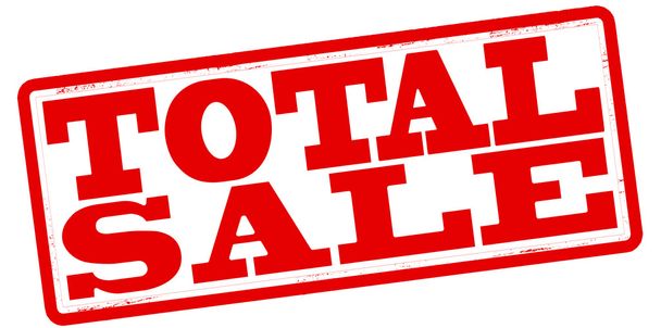 Total sale - Vector, Image