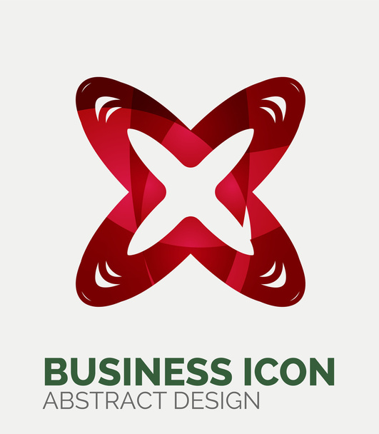 Absztrakt céges logó - Vektor, kép