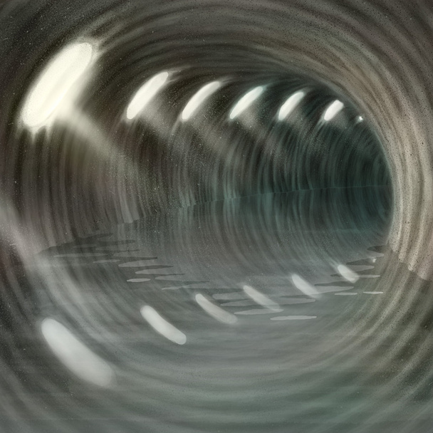Mysterious tunnel - Photo, Image