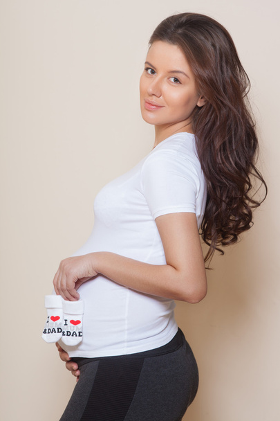 Beautiful pregnant woman - Foto, Imagen