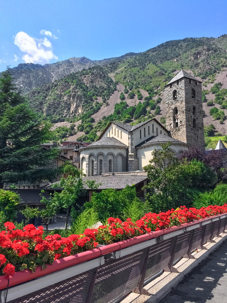 Historické centrum města Andorra La Vella - Fotografie, Obrázek