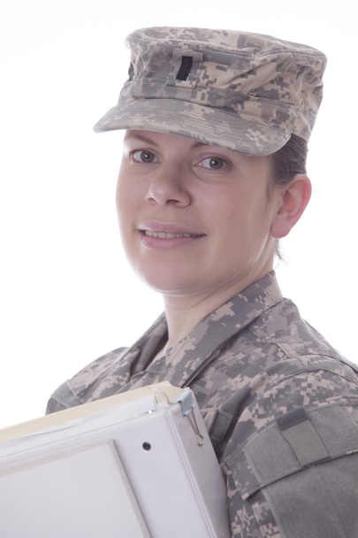 kobieta wojskowych - Zdjęcie, obraz