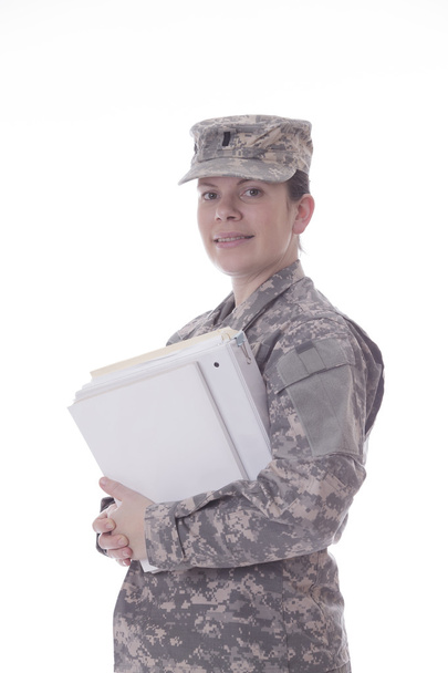 Военная женщина
 - Фото, изображение
