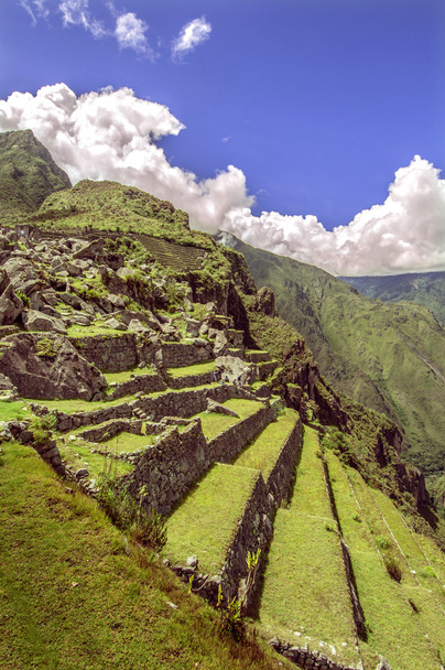 Miasto Inków machu picchu (peru)  - Zdjęcie, obraz