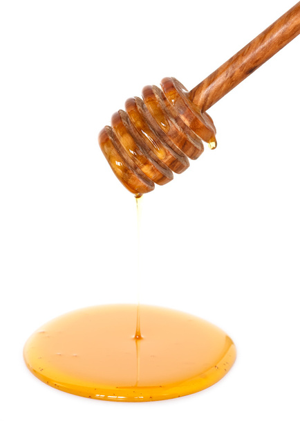 Honey with dipper - Fotografie, Obrázek