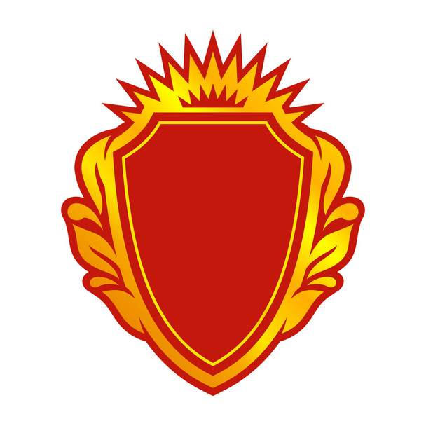 Wappenschild des Königreichs - Vektor, Bild