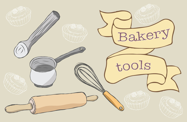 Bakery Tools - Vector, Image