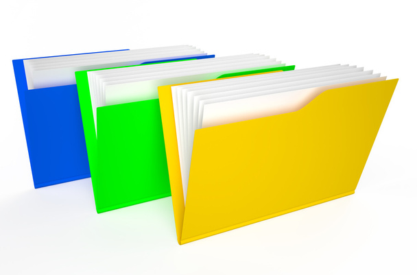 colored folders - Photo, Image