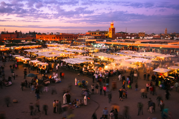 Jamaa el Fna, Marrakesch, Marokko. - Foto, Bild