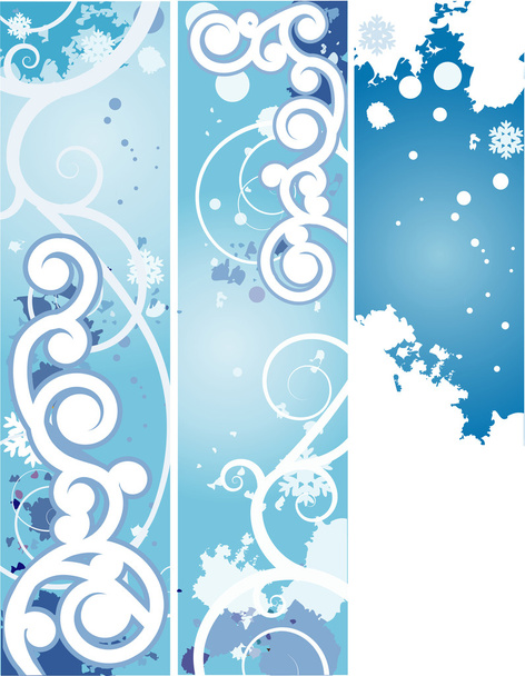 Winter banner - Vector, afbeelding