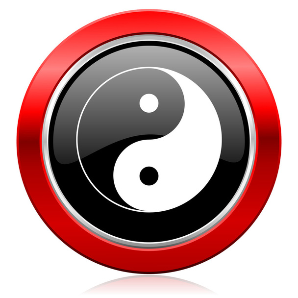 ying yang icon  - 写真・画像
