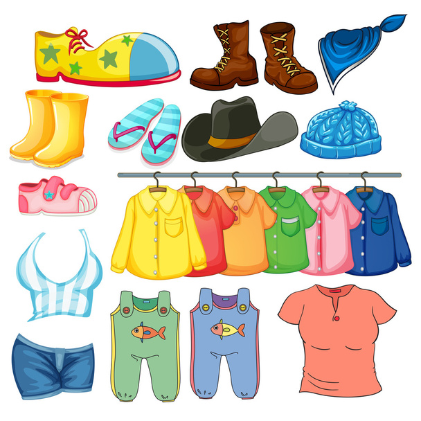 Clothes - Vector, Image