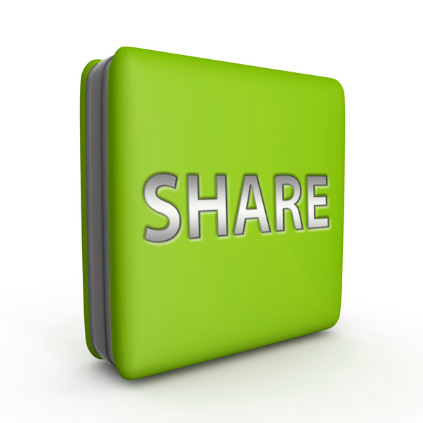share square icon on white background - Fotó, kép